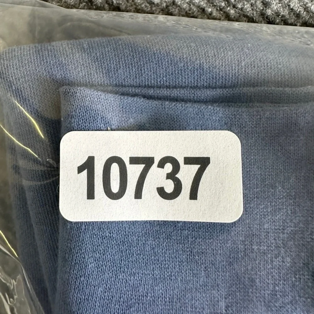 Turtleson Mens Blue Heathered Quarter Zip Pullover Golf Sweater Size M 1895 Logo